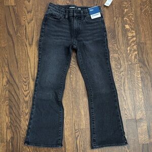 Old Navy Black Flare Leg Jeans